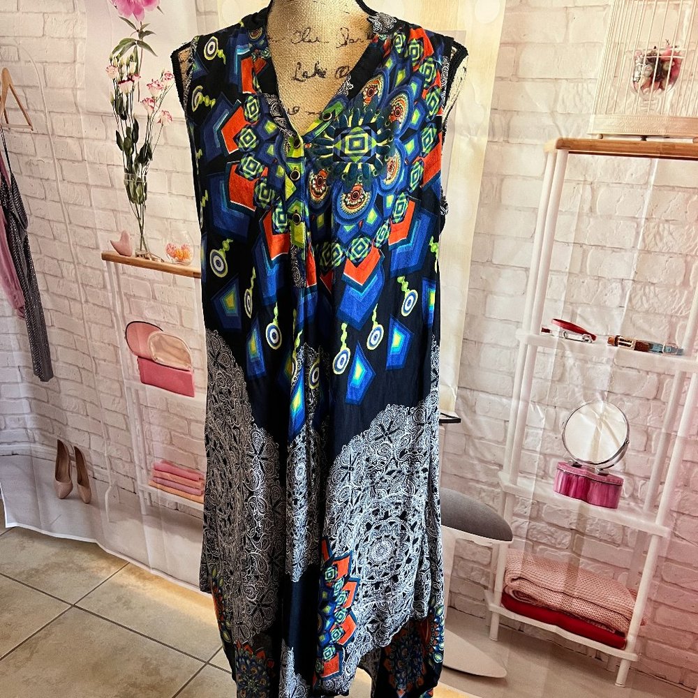Casual Multi Color Dress